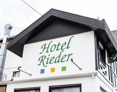 Khách sạn Hotel Rieder (Wiesemscheid, Đức)