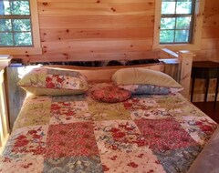Toàn bộ căn nhà/căn hộ An Outdoor Luxury Cabin Adventure The Hamptonamish-built Log Cabin (Louisa, Hoa Kỳ)