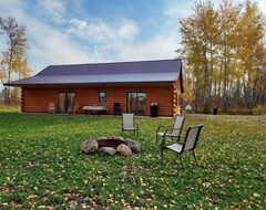 Koko talo/asunto Finlayson New Log Cabin On 10 Acres (Finlayson, Amerikan Yhdysvallat)