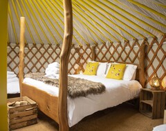 Hele huset/lejligheden With Views Across Wether Fell, Waking Up In Goldfinch Yurt Is Like No Other (Askrigg, Storbritannien)