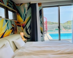 Hele huset/lejligheden Villa Sea-esta Luxury Pool Villa 2024, Max 12 Ppl (Shimoda, Japan)
