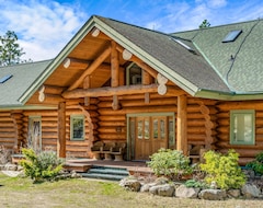 Hele huset/lejligheden Lake Front Log Home On Kootenay Lake,british Columbia (Kootenay Bay, Canada)