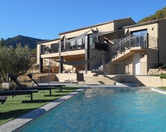 Koko talo/asunto Modern Villa With Private Swimming Pool In The Middle Of The Hills In Southern Drôme Provençale (Propiac, Ranska)