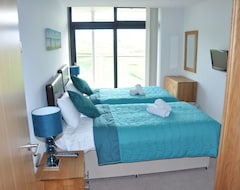 Hele huset/lejligheden Fistral Pearl Apartment overlooking Fistral Beach and Golf Course (Newquay, Storbritannien)