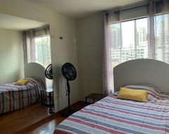 Entire House / Apartment 2 Bedrooms 2 Bathrooms Romantic Apartment In Miraflores- Lima . (Yauyas, Peru)
