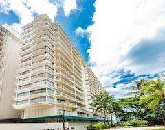 Hele huset/lejligheden Breathtaking Ocean Views In This Beautiful Waikiki Shore Condo, Full Kitchen (Honolulu, USA)