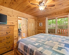 Entire House / Apartment 2br, 3ba Deluxe Cabin With Complete Privacy, Enjoy Sauna, Hot Tub & Jacuzzi Tub (Helen, USA)