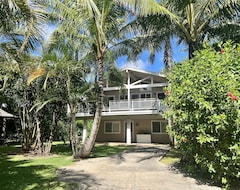 Cijela kuća/apartman Modern Beach House within a private Lush Acre @ Sunset Beach (Waialua, Sjedinjene Američke Države)