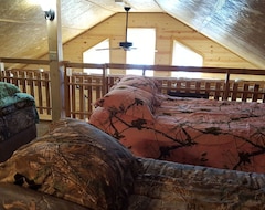 Entire House / Apartment Sanborn Lake Cabin Rental (480 Sq Ft + Loft) (Backus, USA)