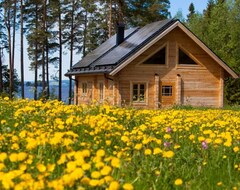 Tüm Ev/Apart Daire Modern Log Home By The Lake (Nälden, İsveç)