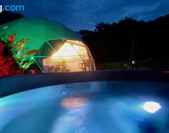 Cijela kuća/apartman Sunridge Geodome With Private Hot Tub (Ivybridge, Ujedinjeno Kraljevstvo)