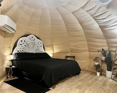 Koko talo/asunto Nautilus Shell Dome ~ Modern/zen ~ Mountain Views! (Alexander Mills, Amerikan Yhdysvallat)