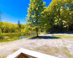 Toàn bộ căn nhà/căn hộ Private Cabin Nestled Within Protected Forest Overlooking Large Spring Fed Pond! (Markham, Canada)