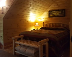 Tüm Ev/Apart Daire Loon Lake Adirondack Lodge . Pet And Family Friendly. (Bloomingdale, ABD)