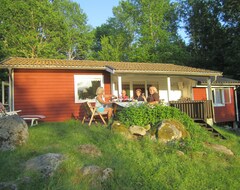 Hele huset/lejligheden Family Friendly Holiday House On A Large Plot - Right On The Lake (Holmsjö, Sverige)