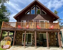 Tüm Ev/Apart Daire Relaxing 5 Bedroom Log Cabin With Large Backyard (Tamarack, ABD)