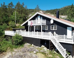 Tüm Ev/Apart Daire Vacation Home Rufsetufsa (sow076) In Eikerapen - 8 Persons, 3 Bedrooms (Åseral, Norveç)