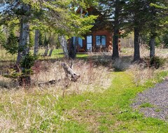 Hele huset/lejligheden View Of The South Shore In Cozy Authentic Log Cabin (Iron River, USA)