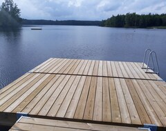 Tüm Ev/Apart Daire Dream Vacation At The Lake With Sauna, Fire, Boat, Wlan, 3 Bedrooms, Carport (Nybro, İsveç)