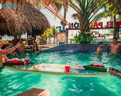 The Driftwood Surfer Beachfront Hostel / Restaurant / Bar, El Paredon (La Gomera, Guatemala)