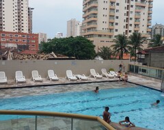 Tüm Ev/Apart Daire Apto Swimming Pool Liberated Luxury Building High Standard (Praia Grande, Brezilya)