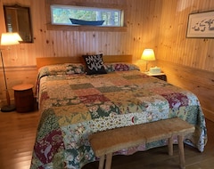 Entire House / Apartment Cottage With Private Beach And Views Of Lake, Mountains And Sunset (Cherryfield, USA)
