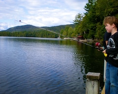 Tüm Ev/Apart Daire House On Private Meadow With Mountain View (Blue Mountain Lake, ABD)