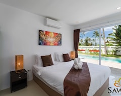 A 3-bedroom Villa With A Private Pool And Hotel Service On Lamai Beach (Koh Pha Ngan, Thailand)