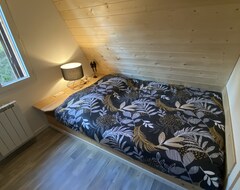 Tüm Ev/Apart Daire Au-Doux-Altic Chalet Romantique Avec Jacuzzi Et Sauna (Métabief, Fransa)