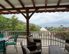Hotel Les Trois Ilets: T2 Balisier With Panoramic Views Over The Bay Of Fort De France (Les Trois-Îlets, French Antilles)