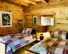 Tüm Ev/Apart Daire Beautiful Cabin On 66 Very Private Acres (Nellysford, ABD)