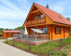 Tüm Ev/Apart Daire Newly Built In 2019, This Log Cabin-style Vacation Home Is Located On A 500 M² Large And Separate Re (Groß Nemerow, Almanya)