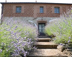 Hotel Tuscan Village In Siena. Farmhouse Surrounded By Garden,pool And Panoramic View (Asciano, Italy)