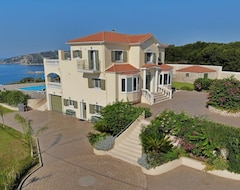 Casa/apartamento entero 10% de descuento en julio de 2018, gran villa privada de lujo con piscina, impresionantes vistas (Pesada, Grecia)
