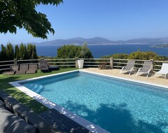 Tüm Ev/Apart Daire Superbe Villa Avec Vue à 180 Degrés Sur Le Golfe Dajaccio Et Les Sanguinaires (Pietrosella, Fransa)