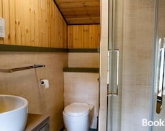Tüm Ev/Apart Daire Wooden Tiny House Glamping Cabin With Hot Tub 1 (Tuxford, Birleşik Krallık)