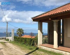 Hotelli Casa de piedra-Vista panorámica a las Islas Cíes (Nigrán, Espanja)