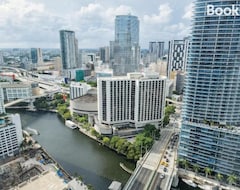 Casa/apartamento entero Lux 2b-2b At Icon - Water View & 5-star Amenities (Miami, EE. UU.)