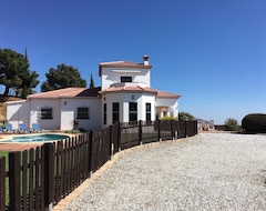 Tüm Ev/Apart Daire Villa With Sea And Mountain Views, Private Pool, Games Shack (Canillas de Albaida, İspanya)