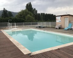 Khu cắm trại Mobilh Mobil-home Tout Confort Au Bord Dun Lac Avec Piscine Dans Résidence (Curbans, Pháp)