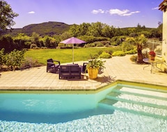 Hele huset/lejligheden Luxury Villa With Pool, Garden, Petanque Court Great Views In Perfect Location. (Gaujac, Frankrig)