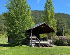 Casa/apartamento entero Authentic Montana Log Studio Cabin Overlooking Flathead Lake (Polson, EE. UU.)