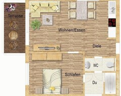 Toàn bộ căn nhà/căn hộ Ferienwohnung/app. FÜr 4 GÄste Mit 50m² In Lierschied (Lierschied, Đức)