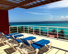 Hele huset/lejligheden Dazzling Caribbean Blues & Majestic Sunsets- Private Pool- 4-000 Sq. Ft. Home (Isla Mujeres, Mexico)
