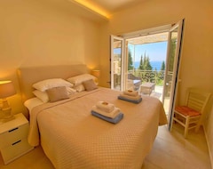 Hele huset/lejligheden N-e Coast/paleopetres Kalami Luxury Suite Kv/200m From Beach/sea View/pool (Kalami, Grækenland)