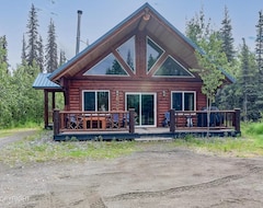 Hele huset/lejligheden Silver Salmon Lodge, Jacuzzi Tub, Luxury Amenities, Chefs Kitchen, And More! (Sterling, USA)