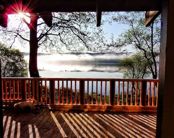 Casa/apartamento entero Beautiful Log Cabin On Shore Of Loch Awe. Hot Tub And Bbq Hut (Taynuilt, Reino Unido)