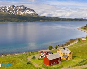 Casa/apartamento entero Andorja En Idyllisk Perle Naer Lofoten Med Sauna Og Badestamp (Ibestad, Noruega)