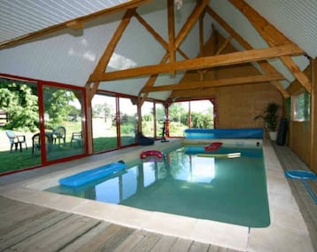 Hele huset/lejligheden Studio With Indoor Pool In Stud Close To Deauville (Coudray-Rabut, Frankrig)