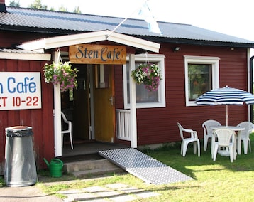 Koko talo/asunto Stuga Vid Hedenasets Stencafe (Juoksengi, Ruotsi)